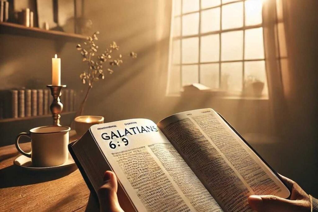 Gálatas 6:9